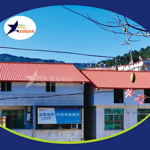 1050尺寸樹脂瓦古建筑農村門樓用 塑料瓦優點防腐耐用防水防風抗震 烏魯木齊樹脂瓦廠家高質量定制